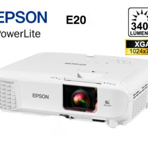 Proyector Epson Powerlite E20 3400 Lúmenes, 1024x768, XGA